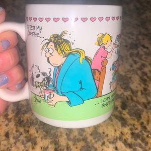 Vintage ( 1991) For better or for worse coffee mug